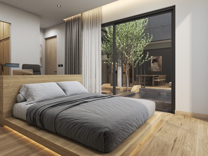 Type A_interior_Bed room 1fl